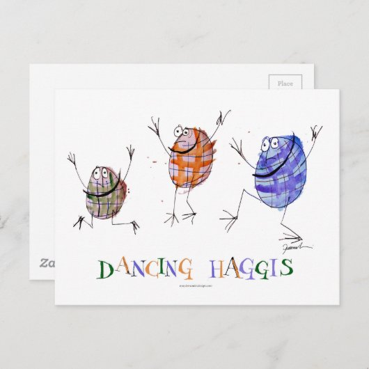 踊り ポストカード (正面/裏面)