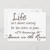 踊り ポストカード (正面/裏面)