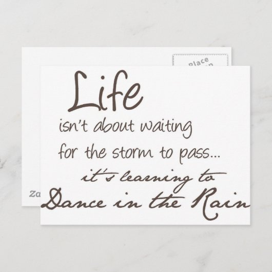 踊り ポストカード (正面/裏面)