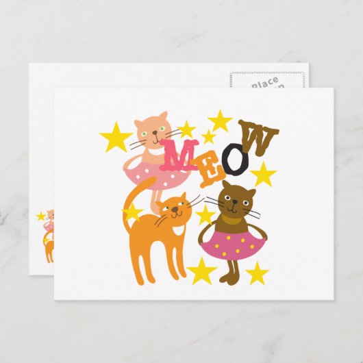 踊り ポストカード (正面/裏面)