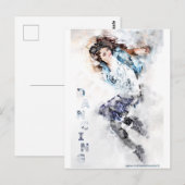 踊り ポストカード (正面/裏面)