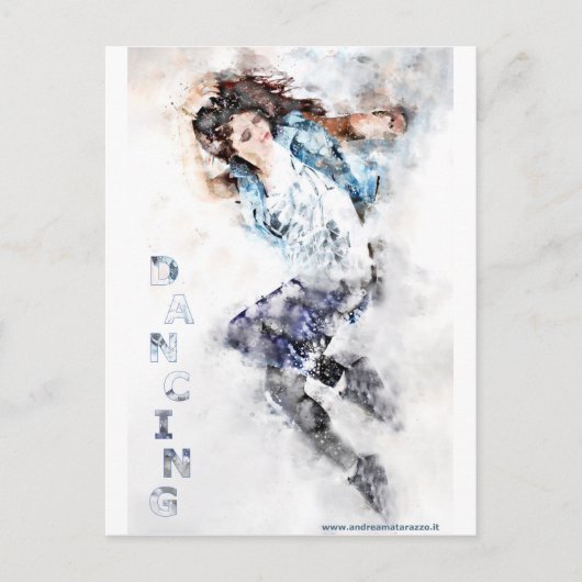 踊り ポストカード (正面)