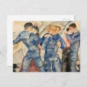 踊り ポストカード (正面/裏面)