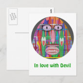 踊り ポストカード (正面/裏面)