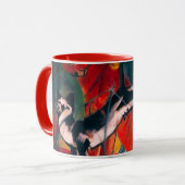 踊り マグカップ (正面左)