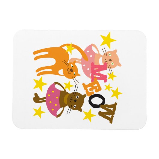 踊り マグネット (横)