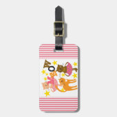 踊り ラゲッジタグ (正面縦)