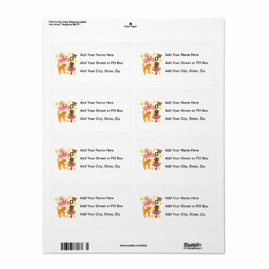 踊り ラベル (フルシート)