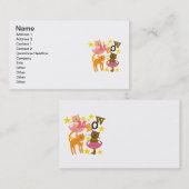 踊り 名刺 (正面/裏面)