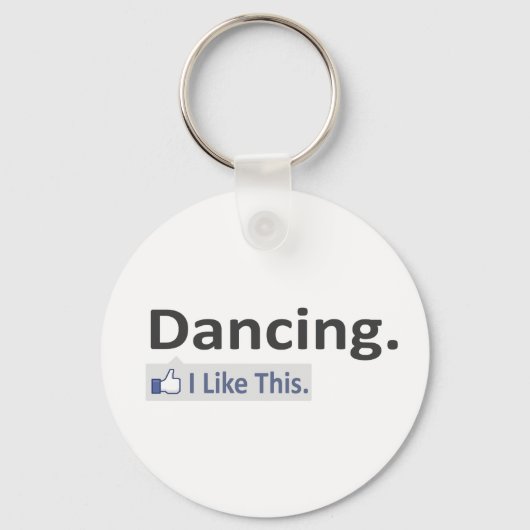 踊り...好き キーホルダー (正面)