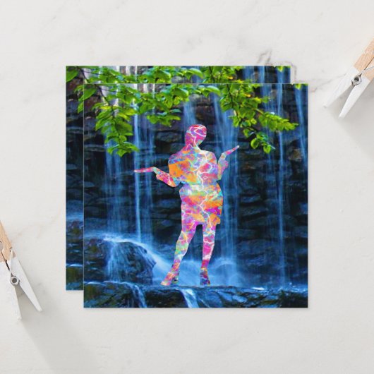 踊り(自然) カード (正面/裏面インサイチュ)