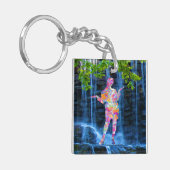 踊り(自然) キーホルダー (正面左)