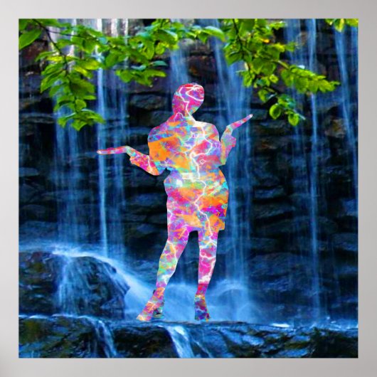 踊り(自然) ポスター (正面)