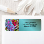 踊り（花と蝶） PV01アドレス ラベル (インサイチュ)