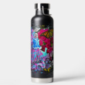 踊り（花と蝶） PV01 ウォーターボトル (左面)