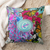 踊り(花と蝶) PV01 クッション (ブランケット)