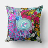 踊り(花と蝶) PV01 クッション (正面)