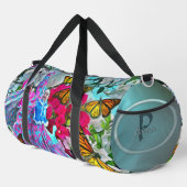踊り（花と蝶） PV01 ダッフルバッグ (右コーナー)