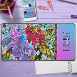 踊り(花と蝶) PV01 デスクマット