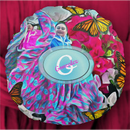 踊り(花と蝶) PV01 ラウンドクッション