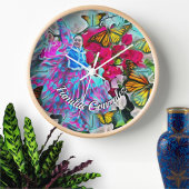 踊り(花と蝶) PV01 壁時計