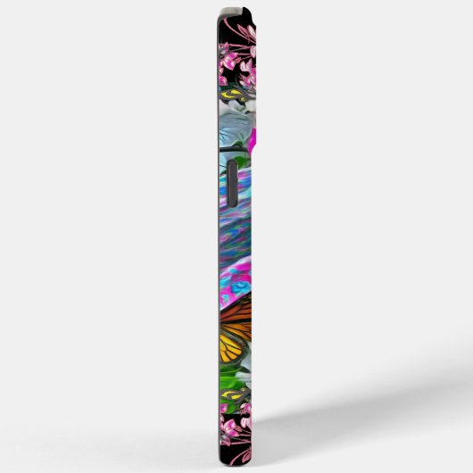 踊り（花と蝶） PV01 Case-Mate iPhoneケース (裏面 / 右)