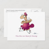 踊り!April McCallumによるポストカード ポストカード (正面/裏面)