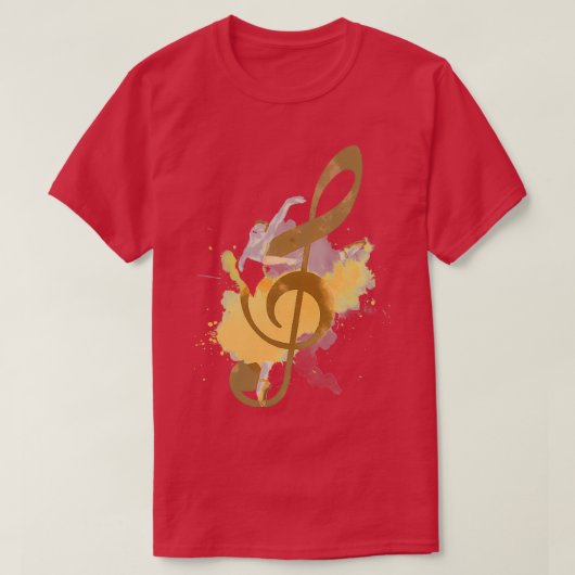 踊り Tシャツ (デザイン正面)