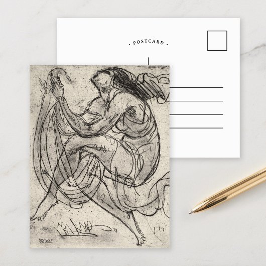 踊り | Wilhelm Oesterle ポストカード
