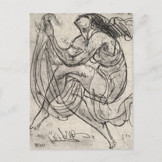 踊り | Wilhelm Oesterle ポストカード (正面)