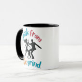 踊りBFTGコーヒーマグ マグカップ (正面左)