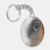 踊りClydesdale Keychain キーホルダー (正面左)