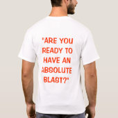 踊りDeano Tシャツ (裏面)