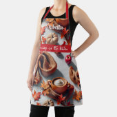 「踊りinキッチン」 – 居心地の良い秋 エプロン (インサイチュ)