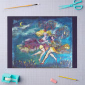 踊りIN THE NIGHTカーニバルダンサーN i̇ Moonlight 薄葉紙 (クラフト)