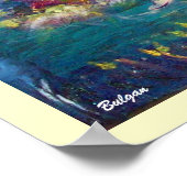 踊りIN THE NIGHTヴェネツィアの仮装ダンサー ポスター (角)