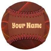 踊りWライトモダン抽象芸術のフラクタル名 ソフトボール (正面)