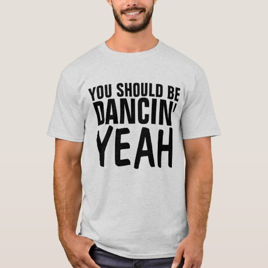 踊りYEAHヴィンテージディスコTシャツ Tシャツ (正面)