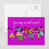 踊るがよい ポストカード (正面/裏面)