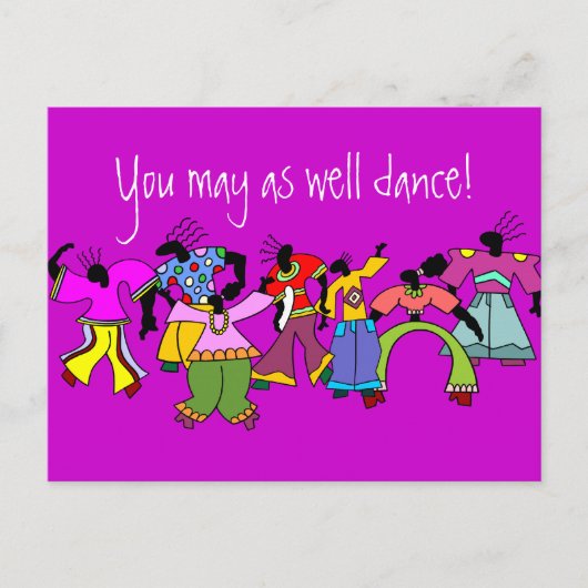 踊るがよい ポストカード (正面)