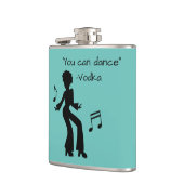 ""踊ることができます(ウォッカのうそ) フラスク (左)