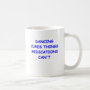 踊ること コーヒーマグカップ