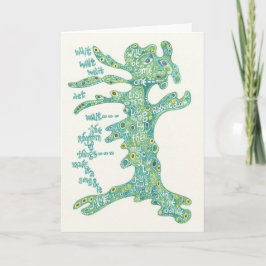 踊ることNotecardがあります カード