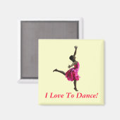 踊るのが大好き！ マグネット (正面/裏面)