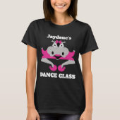 踊るカバ Tシャツ (正面)