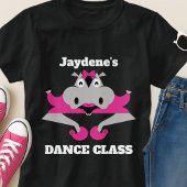踊るカバ Tシャツ