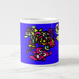 踊るクラゲ ジャンボコーヒーマグカップ
