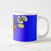 踊るクラゲ ジャンボコーヒーマグカップ (右)