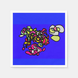 踊るクラゲ スタンダードカクテルナプキン