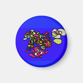 踊るクラゲ マグネット